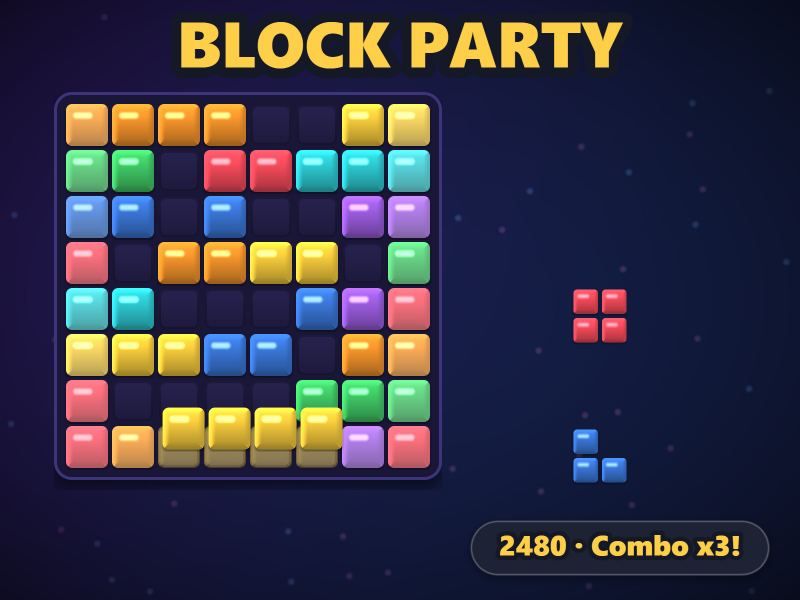 Block Party game screen