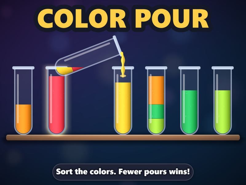 Color Pour game screen