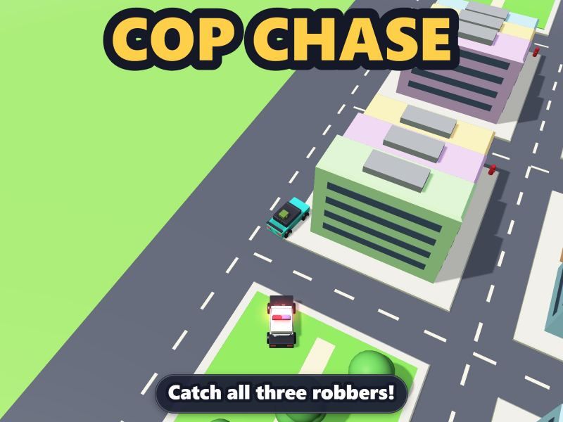 Cop Chase game screen