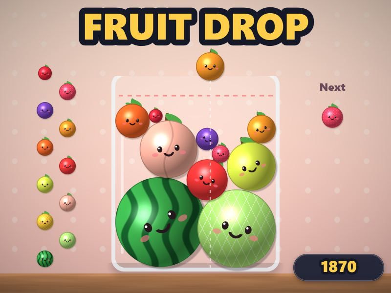 Fruit Drop game screen