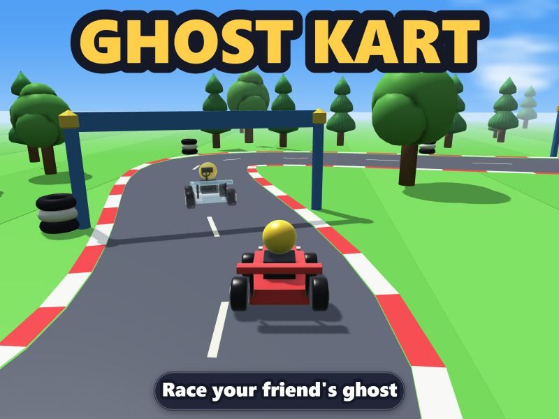 Ghost Kart game screen