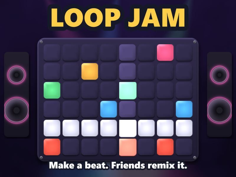 Loop Jam game screen
