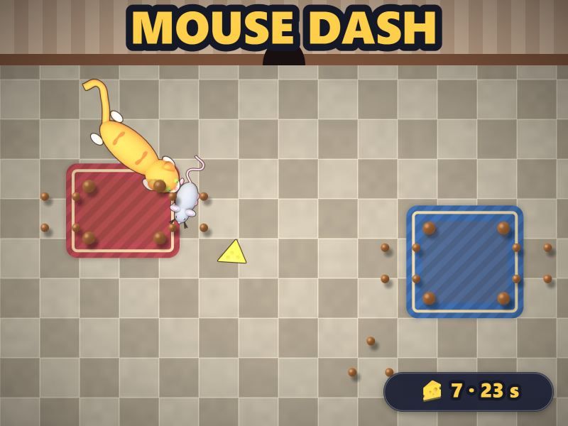 Mouse Dash game screen