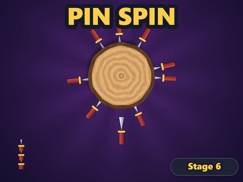 Pin Spin game screen