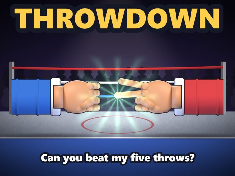 Throwdown game screen
